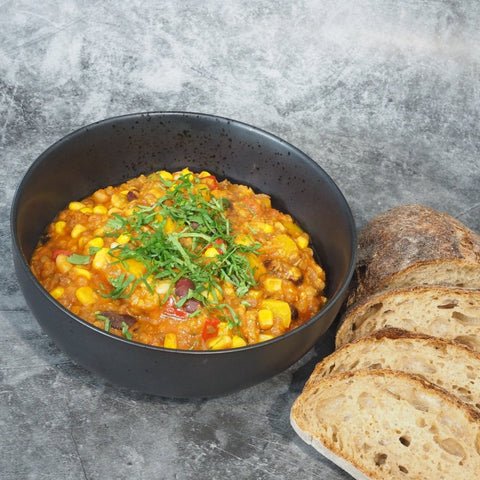 Chili sin Carne mit Linsen und Umami- Booster - www.altesgewuerzamt.live