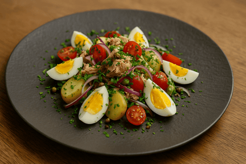 Thunfischsalat mit eingelegtem grünen Pfeffer - www.altesgewuerzamt.live