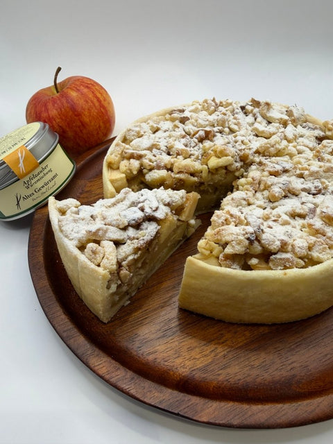 Winterlicher Apfelkuchen mit Apfelzauber - www.altesgewuerzamt.live