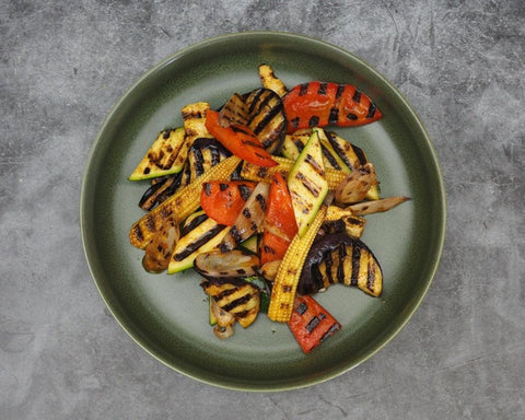 Gegrilltes Gemüse mit Kilians BBQwürze, Limettensaft und Olivenöl (Beilage) - www.altesgewuerzamt.live