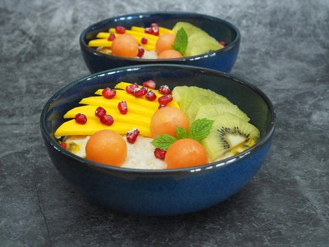 Kokos-Milchreis-Bowl mit Chai Masala und exotischen Früchten - www.altesgewuerzamt.live