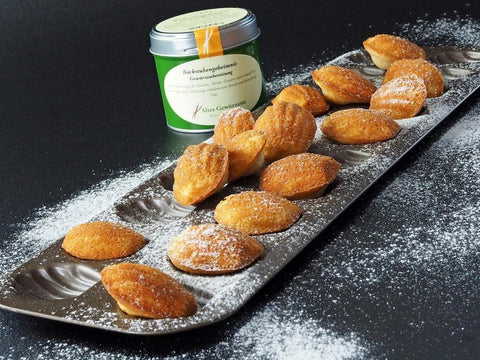 Madeleines mit Mandeln und Backstubengeheimnis - www.altesgewuerzamt.live