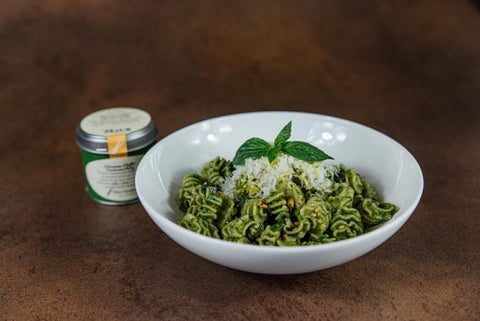 Radiatori mit Zitronen-Pfeffer und Gewürzamt Pesto - www.altesgewuerzamt.live