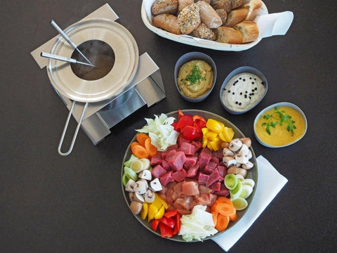 Umami-Fleischfondue mit Würzpaste Umami - www.altesgewuerzamt.live
