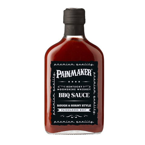 Painmaker BBQ Sauce mit Whiskey — Manufaktur-Glaze für Ribs und Pulled Pork