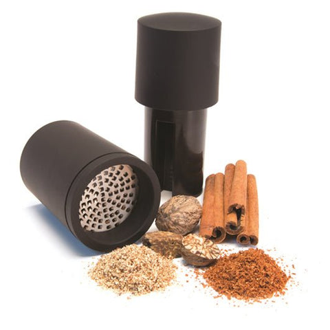 Muskatmühle 2 in 1 Aufbewahrungsfach – Muskatnuss immer griffbereit