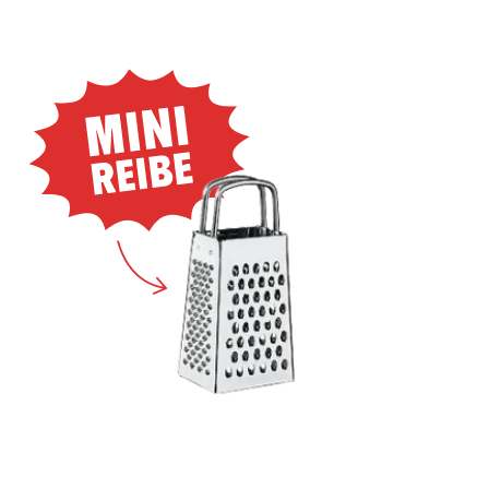 Mini-Reibe von Küchenprofi – vielseitiges Küchenwerkzeug für Muskat und Hartkäse