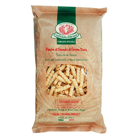 Cannolicchi von Rustichella d'Abruzzo – italienische Röhrchennudeln aus Hartweizengrieß