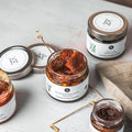 Sonnengetrocknete Tomaten Detailansicht — mediterrane Antipasto