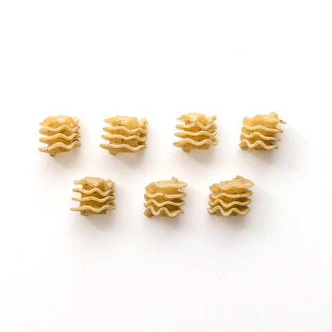 Radiatori Detailansicht — handgemachte Pasta-Spiralen