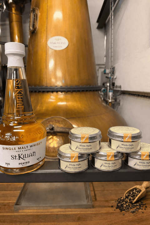 Whisky Pfeffer – Manufaktur-Kooperation Altes Gewürzamt mit St. Kilian
