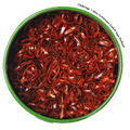 Chili rings detail – fruity-piquant heat for wok and pizza