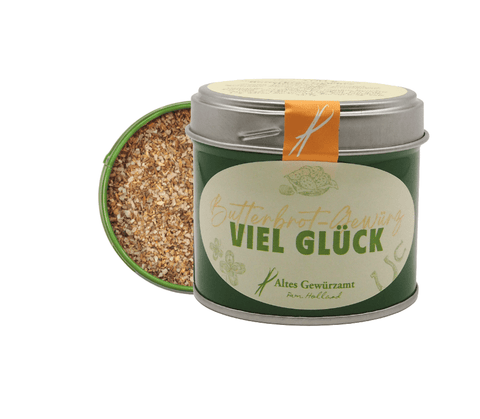 Good-Luck edition – Butterbrot Seasoning as a lucky-charm gift tin