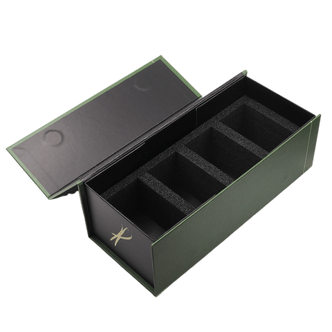 Geschenkbox klein 4er-Inlay Innenansicht – passgenau für halbe Portionen