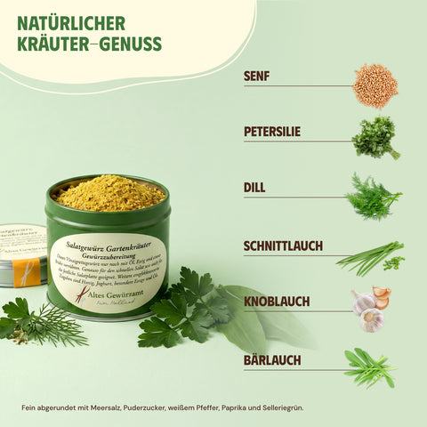 Salatgewürz Gartenkräuter
