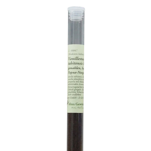Vanille Tahitensis gemahlen in Dose – blumig-aromatisches Vanillepulver für Patisserie und Backwaren
