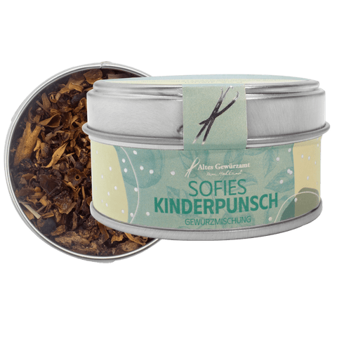 Sofie's children's punch tin – an alcohol-free winter spice blend