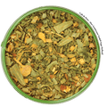 Café de Paris with tarragon, chervil and dill - close-up