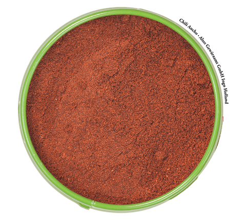Ancho chili close-up – fruity-sweet with plum and raisin aroma