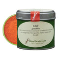Ground chili tin – cayenne chili for chili con carne and curries