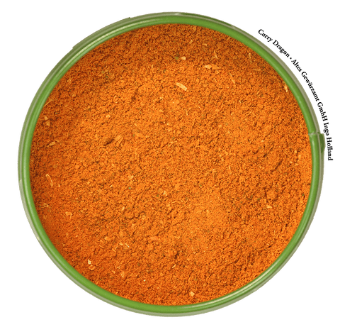Curry Dragon mit Bhut Jolokia und Himbeere - Nahaufnahme