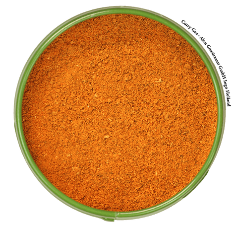 Curry Goa mit Sternanis, Galgant und Senf - Nahaufnahme