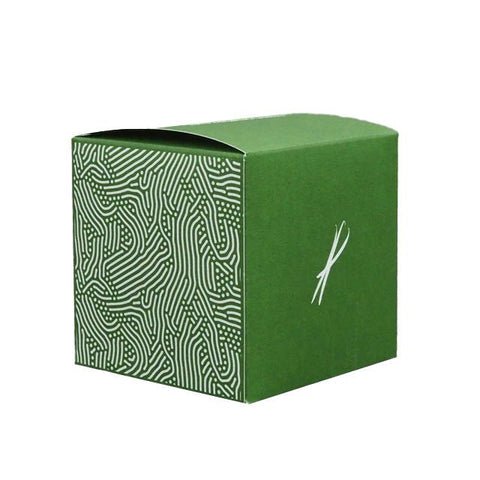 Folding box for the large tin – Vadouvan design with an automatic base