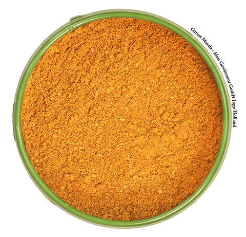 Garam Masala Gewürzzusammenstellung – Streudose mit indischer Gewürzmischung aus langem Pfeffer, Kreuzkümmel und Koriander