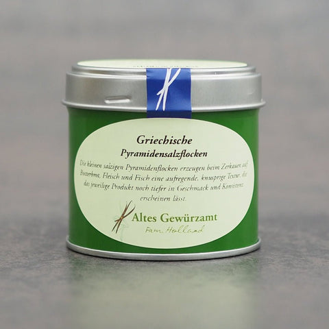 Griechische Pyramidensalzflocken Anwendung – Finishing auf Steak, Fisch und Carpaccio