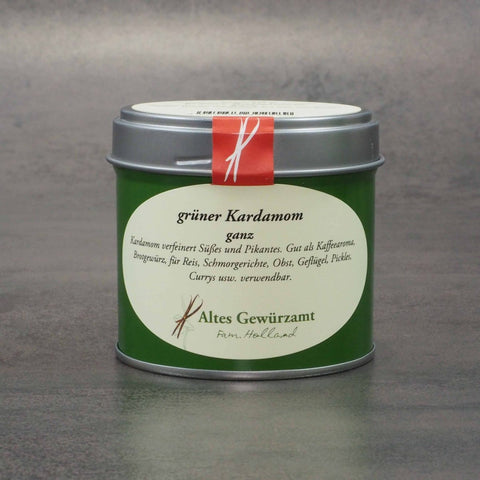 Grüner Kardamom Streudose – Manufakturqualität für Masala Chai und Currys