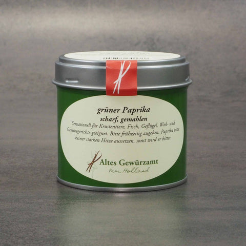 Grüner Paprika Streudose – pikant-frische Paprikawürze aus Klingenberg