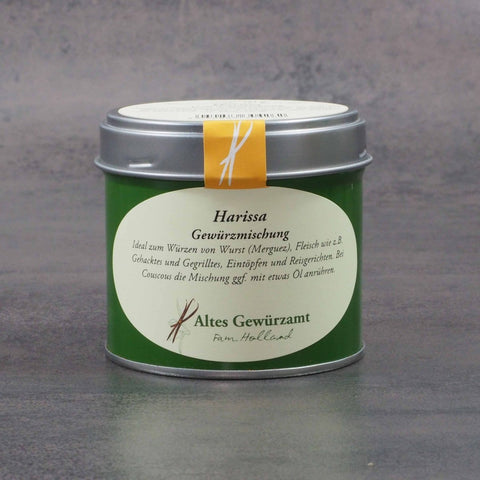 Harissa in use – a paste stirred with olive oil for marinades and dips