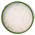 Jozo gourmet salt close-up – delicate salt crystals in a pyramid shape