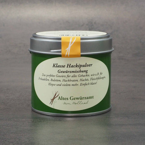 Klasse Hackipulver Anwendung – 2 TL pro 500 g Hackfleisch für Buletten und Hackbraten