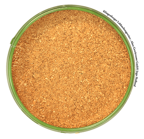 Klingenberg gingerbread spice close-up – twelve winter spices in workshop quality