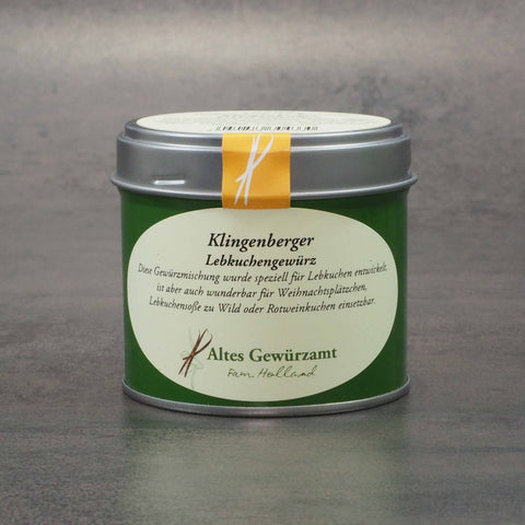 Klingenberg gingerbread spice in use – for honey cake, biscuits and game sauce