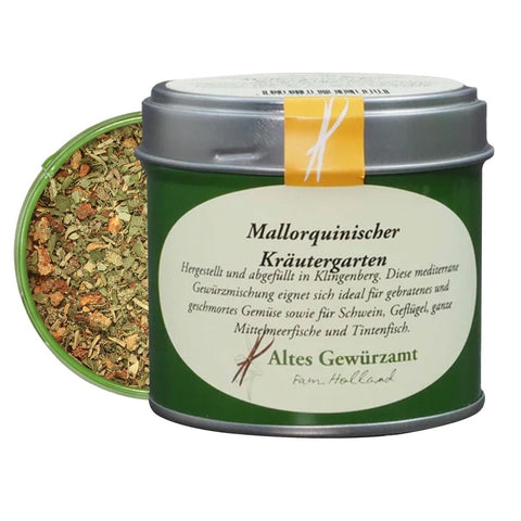 Mallorquinischer Kräutergarten mediterrane Kräutermischung in der Streudose