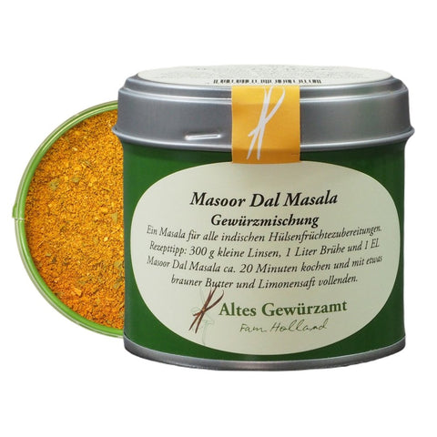 Masoor Dal Masala Streudose – indische Gewürzmischung für Linsen und Hülsenfrüchte