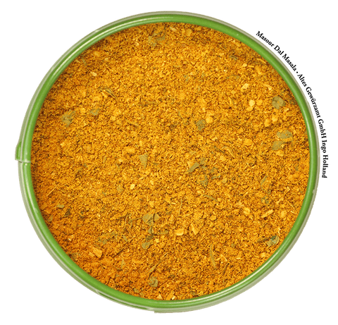 Masoor Dal Masala Nahaufnahme – traditionelle 20-Zutaten-Mischung