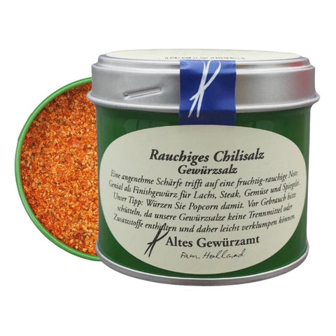 Rauchiges Chilisalz aus der Manufaktur — Finishing-Salz für Steak