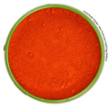Hot rose paprika close-up — fiery-fruity Hungarian paprika