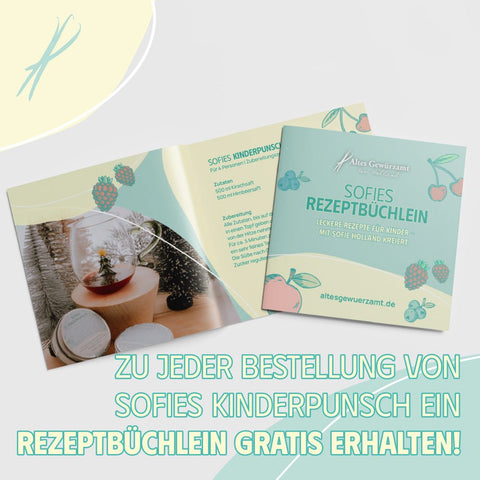 Sofie's children's punch with recipe booklet – a family ritual for the cold season