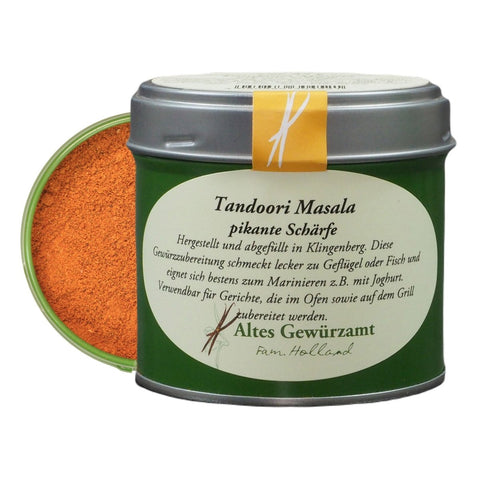 Tandoori Masala indische Marinade in der Dose mit Streueinsatz