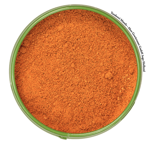 Tandoori Masala Nahaufnahme – Kashmir-Chili, Kreuzkümmel und Koriander
