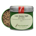 White Malabar pepper from India — nutty-fresh for fish and poultry